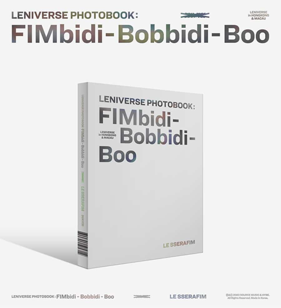 LE SSERAFIM | LENIVERSE PHOTOBOOK : FIMbidi-Bobbidi-Boo | WEVERSE POB