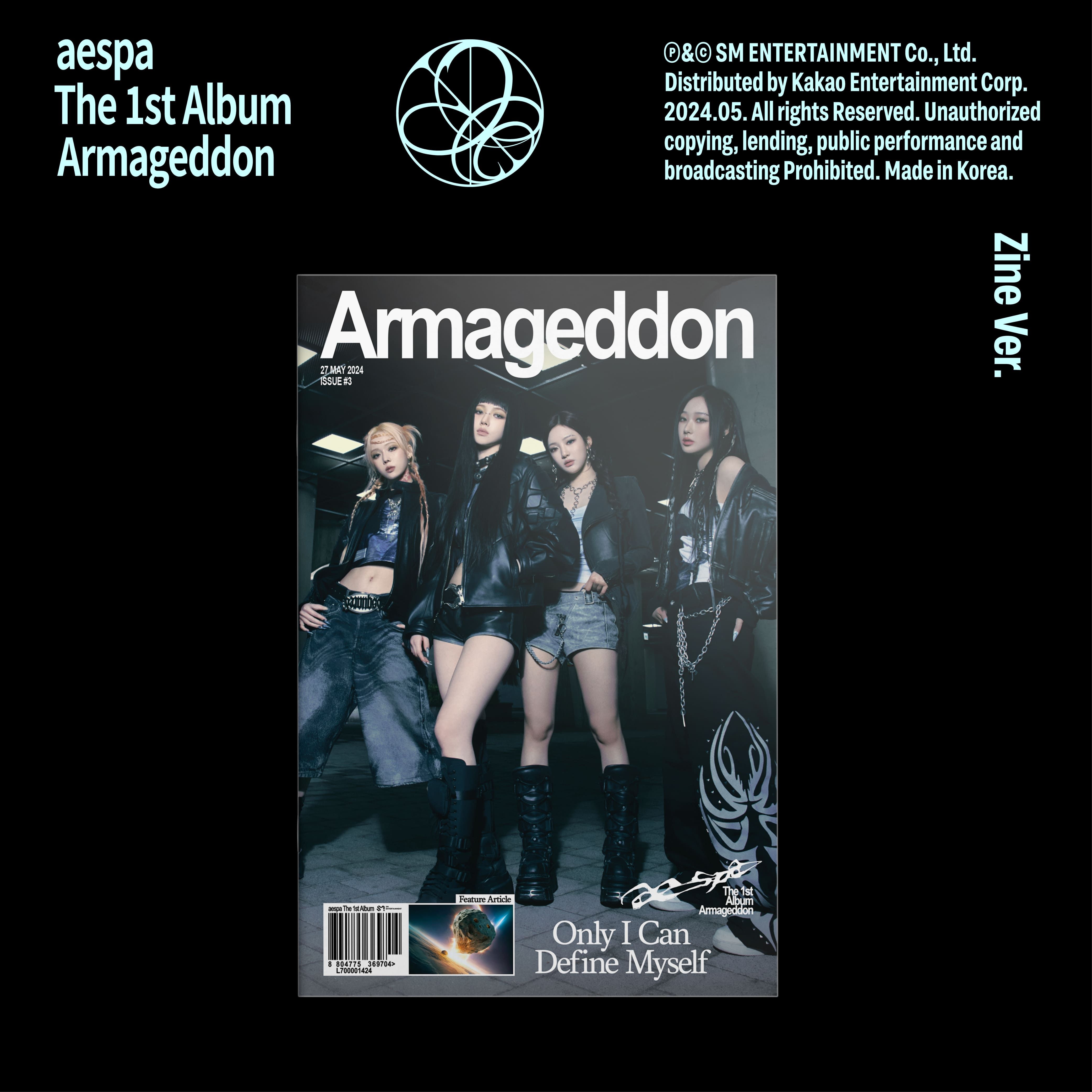 AESPA | Armageddon (1st Full Album) [Zine Ver.] – pluedo