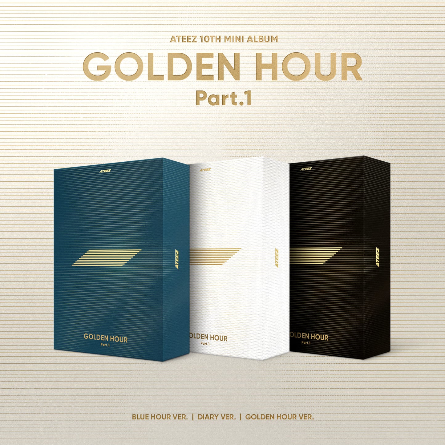 ATEEZ | GOLDEN HOUR : Part.1 (10th Mini Album) | PRE-ORDER