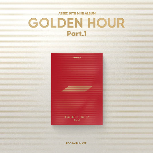 ATEEZ | GOLDEN HOUR : Part.1 (10th Mini Album) [POCAALBUM Ver.] | PRE-ORDER