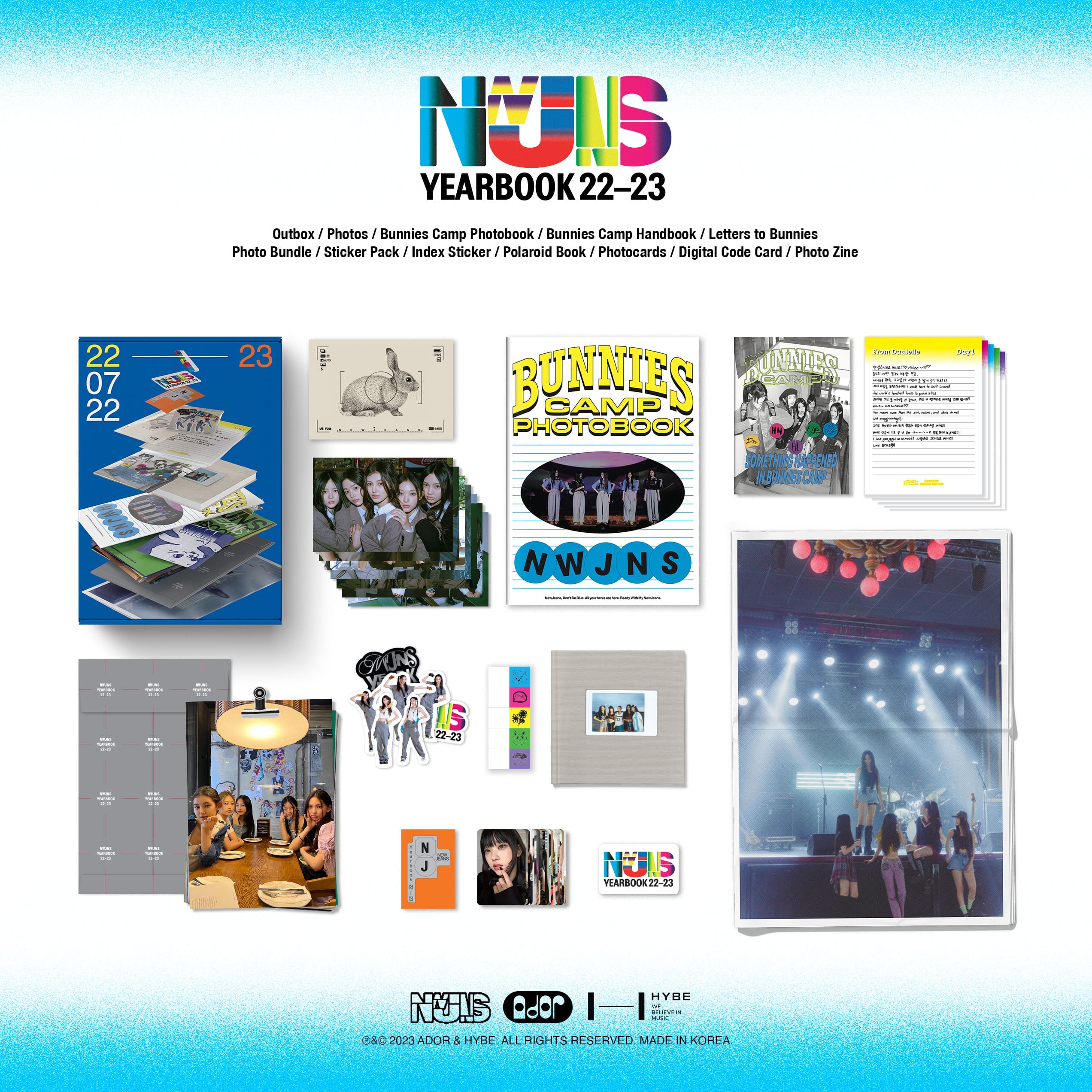 NewJeans | YearBook 22-23 | WEVERSE POB – pluedo