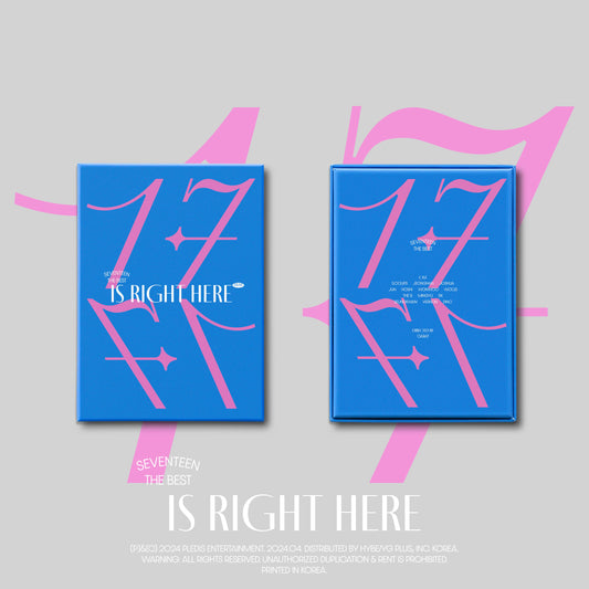 SEVENTEEN | 17 IS RIGHT HERE (BEST ALBUM) [DEAR Ver.] | PRE-ORDER | WEVERSE POBs AVAILABLE