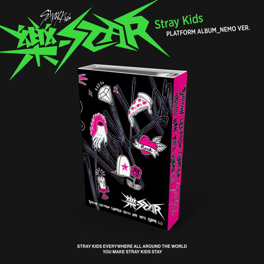 STRAY KIDS | 樂-STAR (8th Mini Album) [PLATFORM ALBUM_NEMO Ver.] | JYP SHOP POBS AVAILABLE