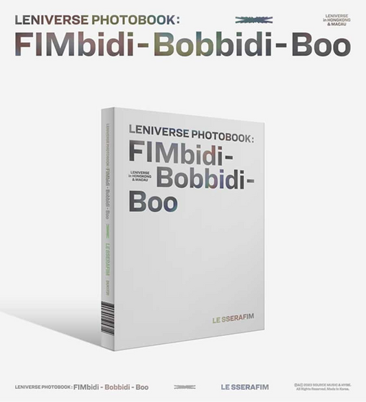 LE SSERAFIM | LENIVERSE PHOTOBOOK : FIMbidi-Bobbidi-Boo | WEVERSE PRE-ORDER