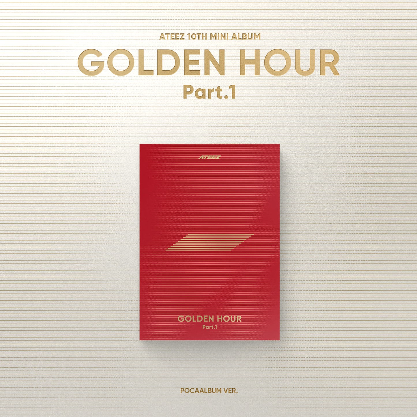 ATEEZ | GOLDEN HOUR : Part.1 (10th Mini Album) [POCAALBUM Ver.]