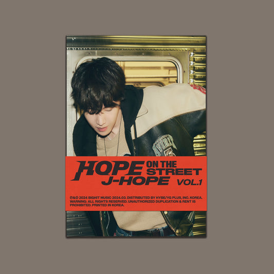 J-HOPE | HOPE ON THE STREET VOL.1 [Weverse Albums Ver.] | PRE-ORDER | WEVERSE POBS AVAILABLE