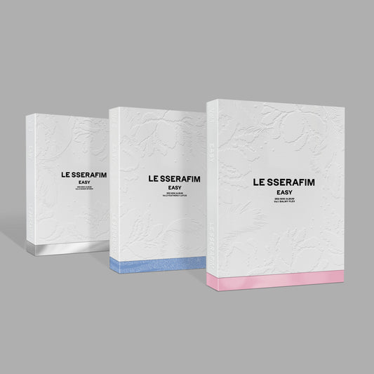 LE SSERAFIM | EASY (3rd Mini Album) | PRE-ORDER | WEVERSE POBs AVAILABLE