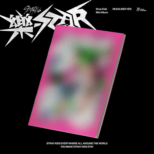 STRAY KIDS | 樂-STAR (8th Mini Album) [HEADLINER Ver.] | PRE-ORDER | SOUNDWAVE & YES24 POBS AVAILABLE