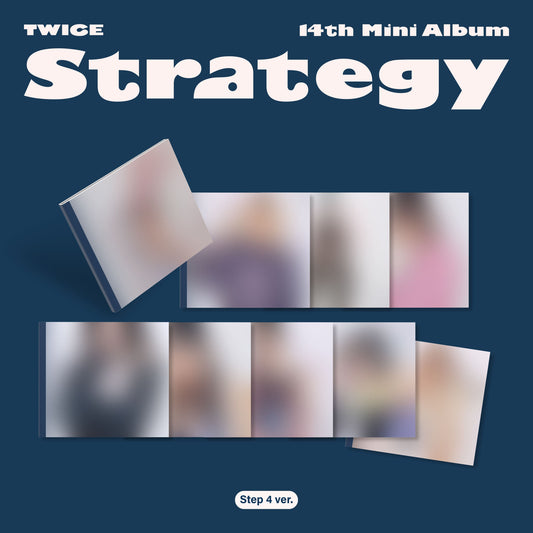 TWICE | STRATEGY (14th Mini Album)[Step4 Ver.] | PRE-ORDER | SITE POBs AVAILABLE