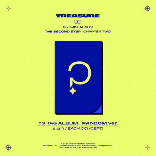 TREASURE | THE SECOND STEP : CHAPTER TWO (2nd Mini Album) [YG TAG ALBUM]