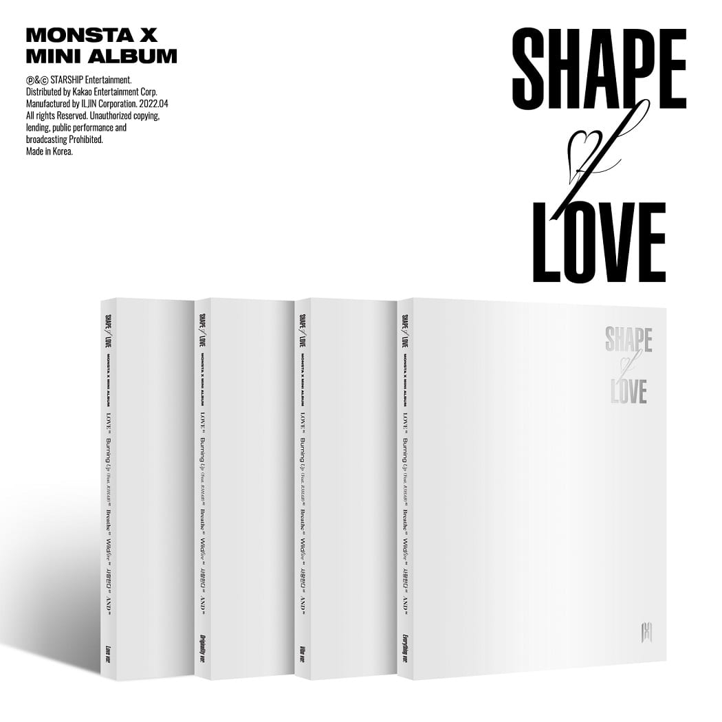 MONSTA X | SHAPE of LOVE (11th Mini Album)