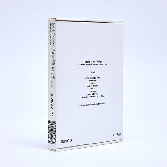 RM (BTS) | Indigo [Book Edition] | [WEVERSE POB AVAILABLE]