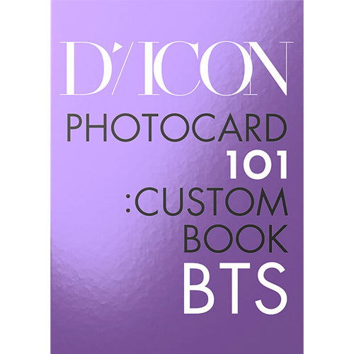 BTS | DICON Photocard 101 : Custom Book